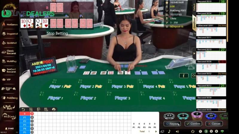 Pok Deng khác gì so với baccarat hay poker?